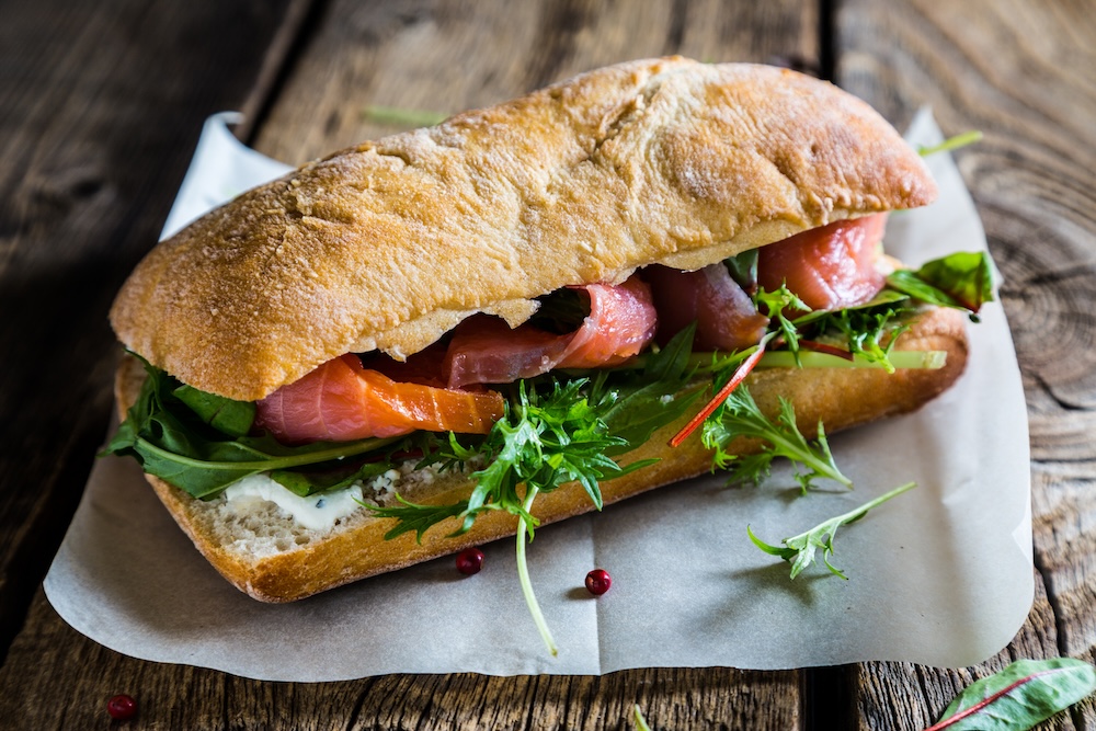 Homemade sandwhich