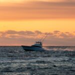 shooner riding through outer banks