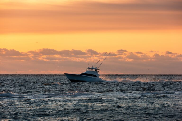 shooner riding through outer banks