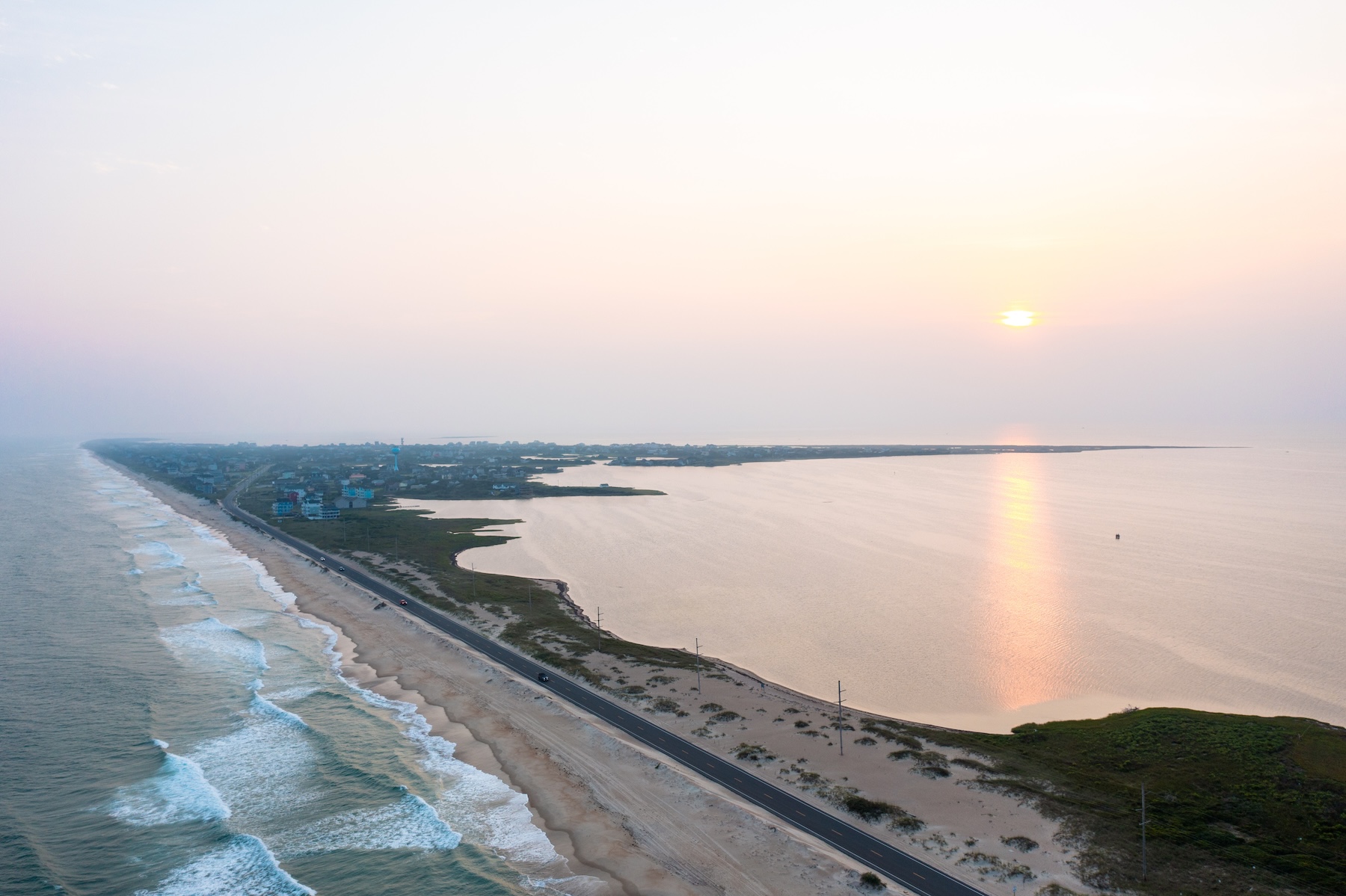Frisco NC from above